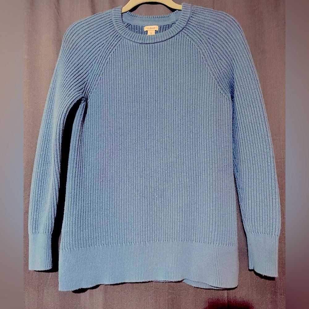 L. L. Bean 100% Cotton Coastal Sweater